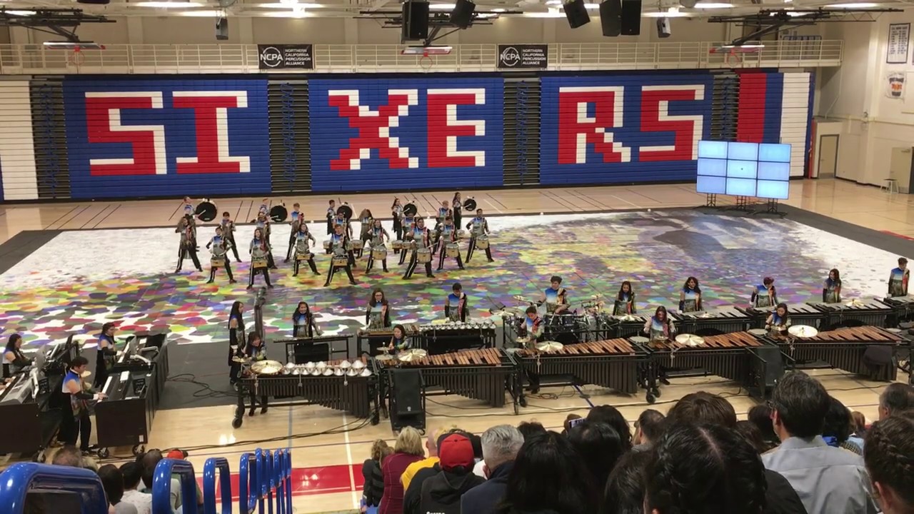 Homestead High School Winter Percussion 2019 performs 