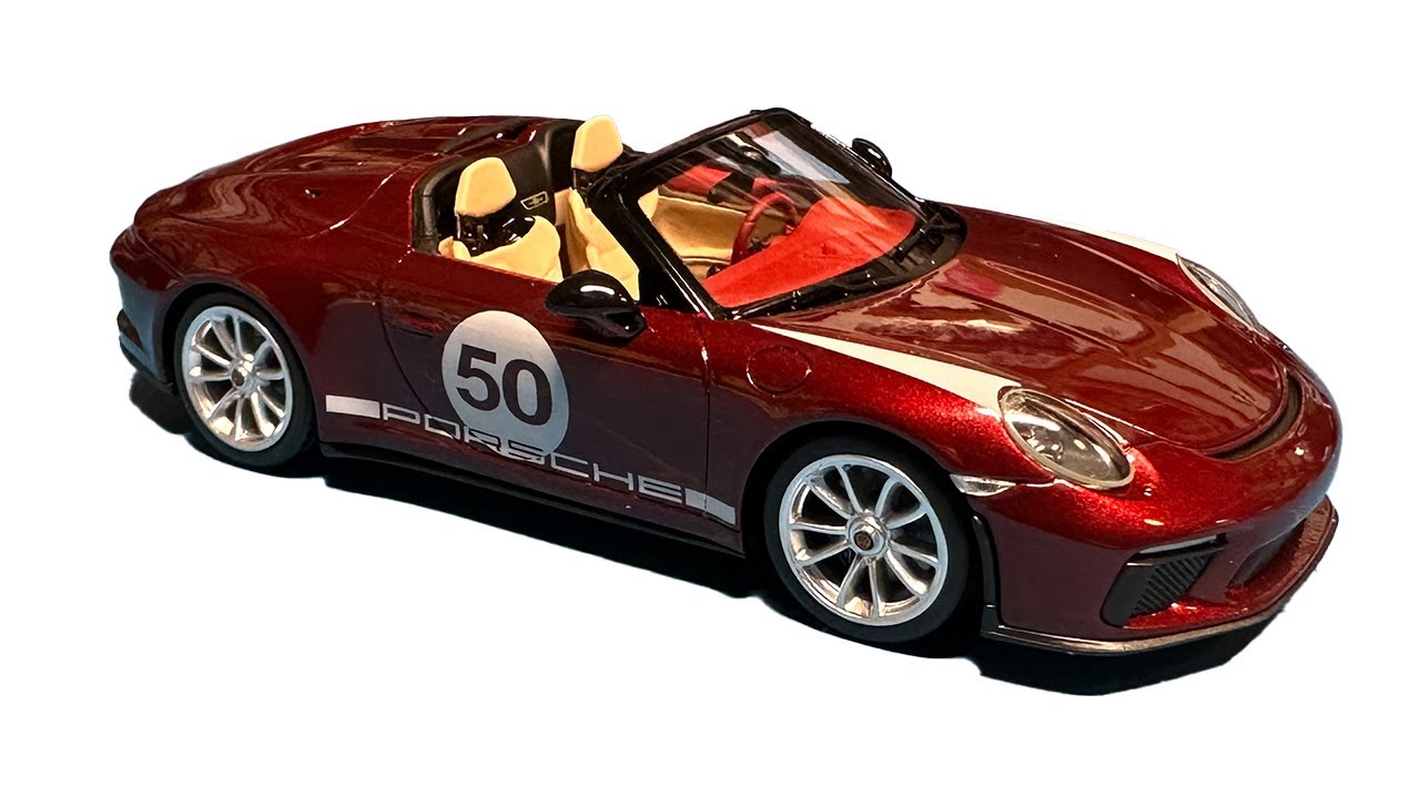 Building a Custom Porsche 911 Speedster Heritage Design Edition Model Car