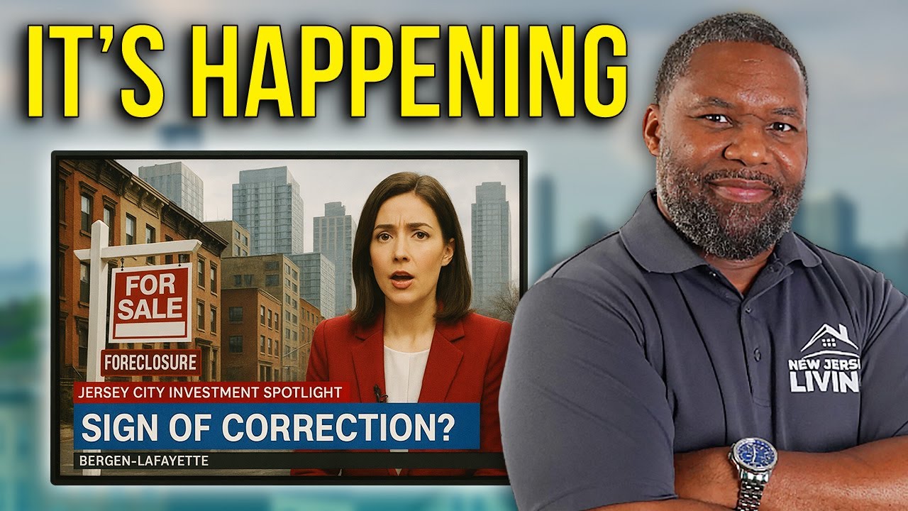 Jersey City Housing Market Correction is Happening?! 😱 | Investing in New Jersey 2025