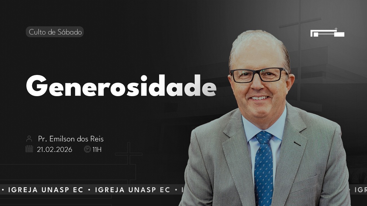 🔵 Generosidade | Pr. Emilson dos Reis