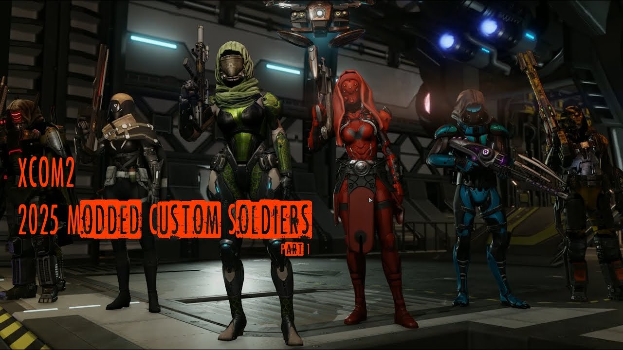 XCOM2 2025 Modded Custom Soldiers part 1