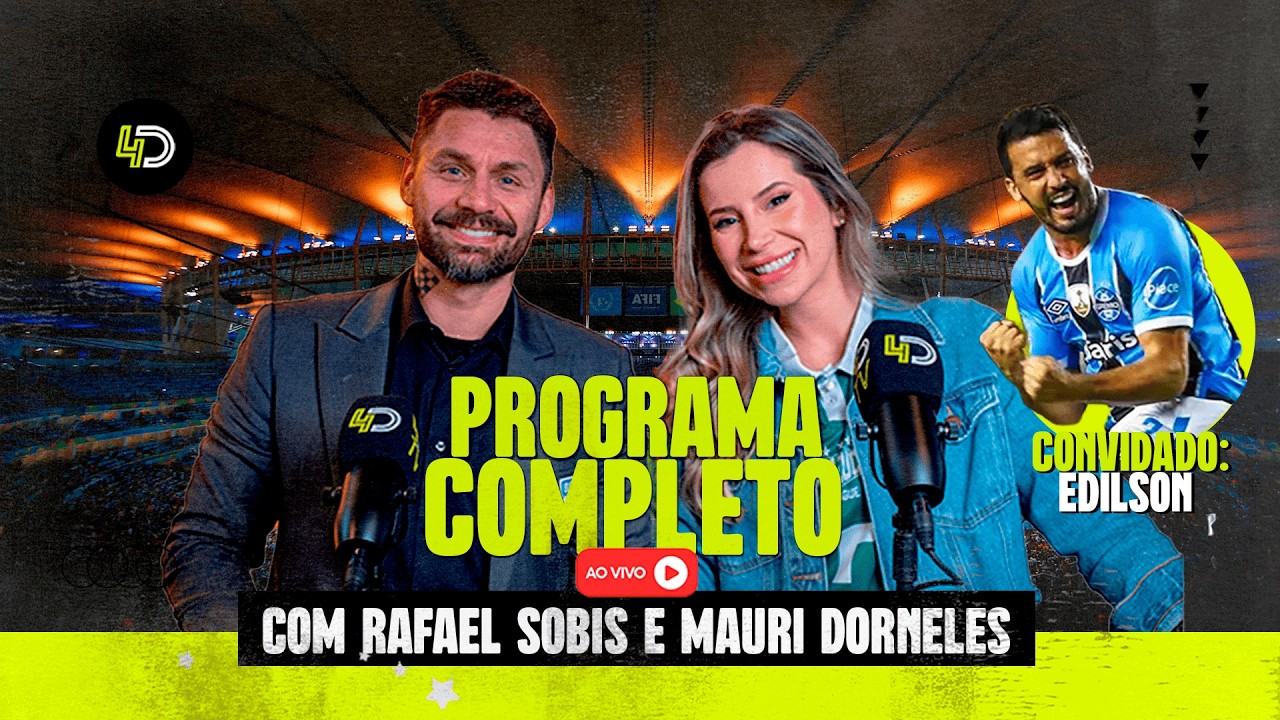 GRÊMIO COM A MÃO NA TAÇA! INTER RECLAMA DA ARBITRAGEM! OUÇA ÁUDIO DO VAR! - 4D ESPORTES AO VIVO