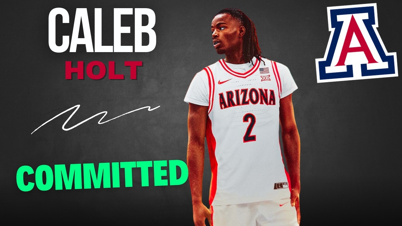 5-Star Caleb Holt Commits To Arizona!