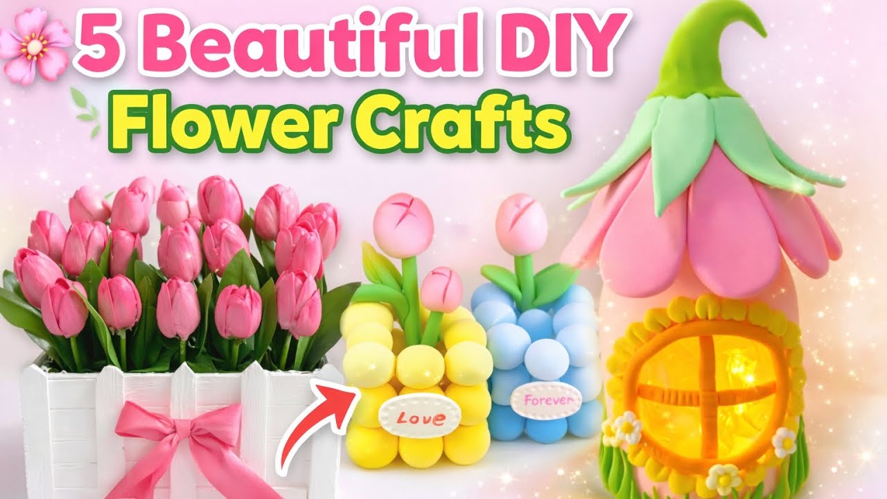 Craft ideas 🌸/ beautifull diy flower craft✨ / handi craft ideas