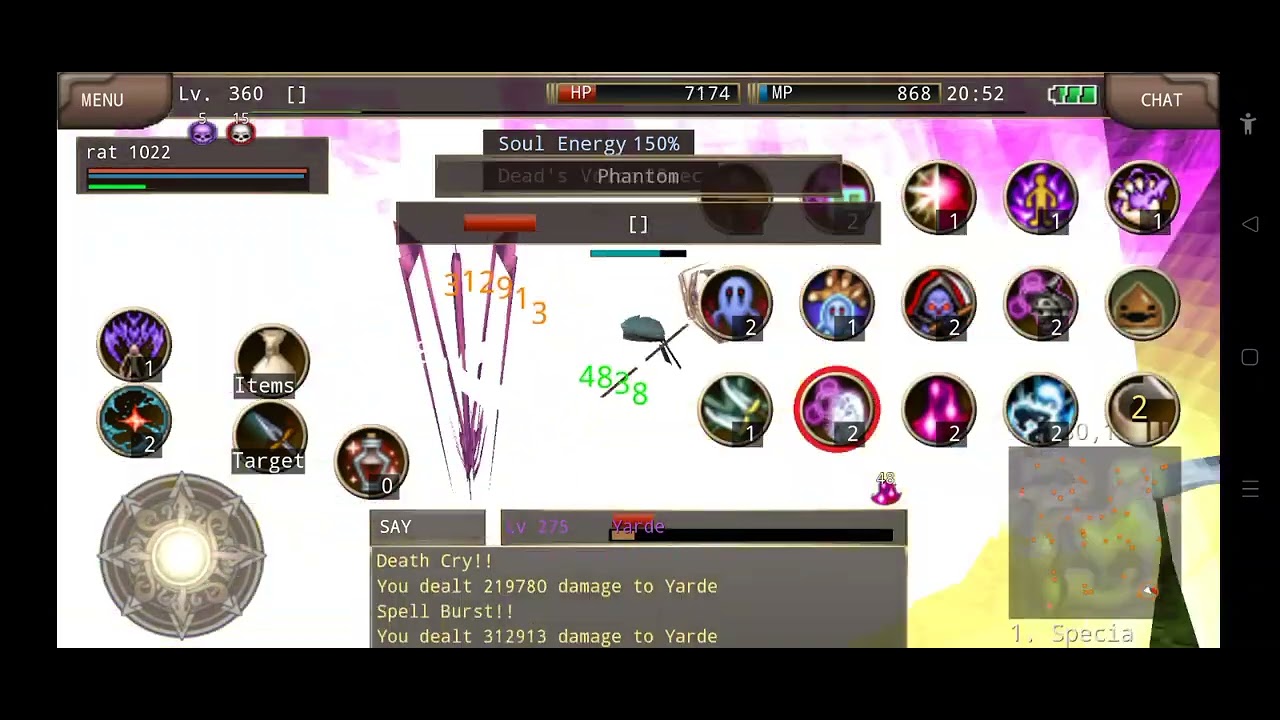 Necromancer 360 Vs Yarde | Iruna Online 