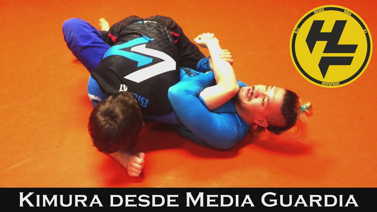 BJJ | 🎡 Cómo atacar la KIMURA desde Media Guardia 🤼‍♂️ (3 OPCIONES) en Español
