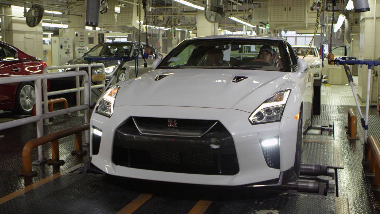 2017 Nissan GT-R at Nissan Tochigi factory