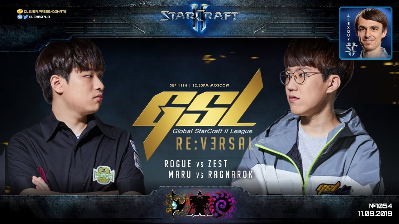GSL CodeS PLAYOFF: Четвертьфинал Maru (T) vs RagnaroK (Z) - Global StarCraft II League 2019 Season 3
