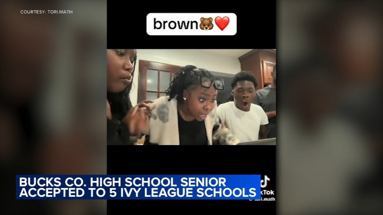 Bensalem High School senior accepted into five Ivy League schools