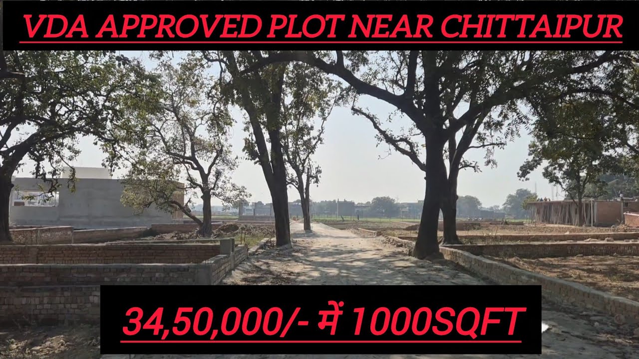 VDA approved Plot Near Chittaipur | chitaipur चौराहे से 3.5km पर VDA approved plot @Thekarobaar 