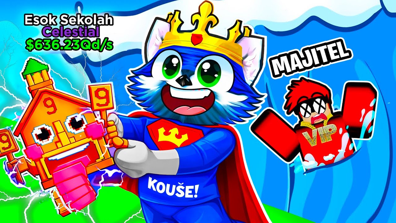 UKRADL jsem MAJITELOVI BRAINROTY v Escape Tsunami For Brainrots!