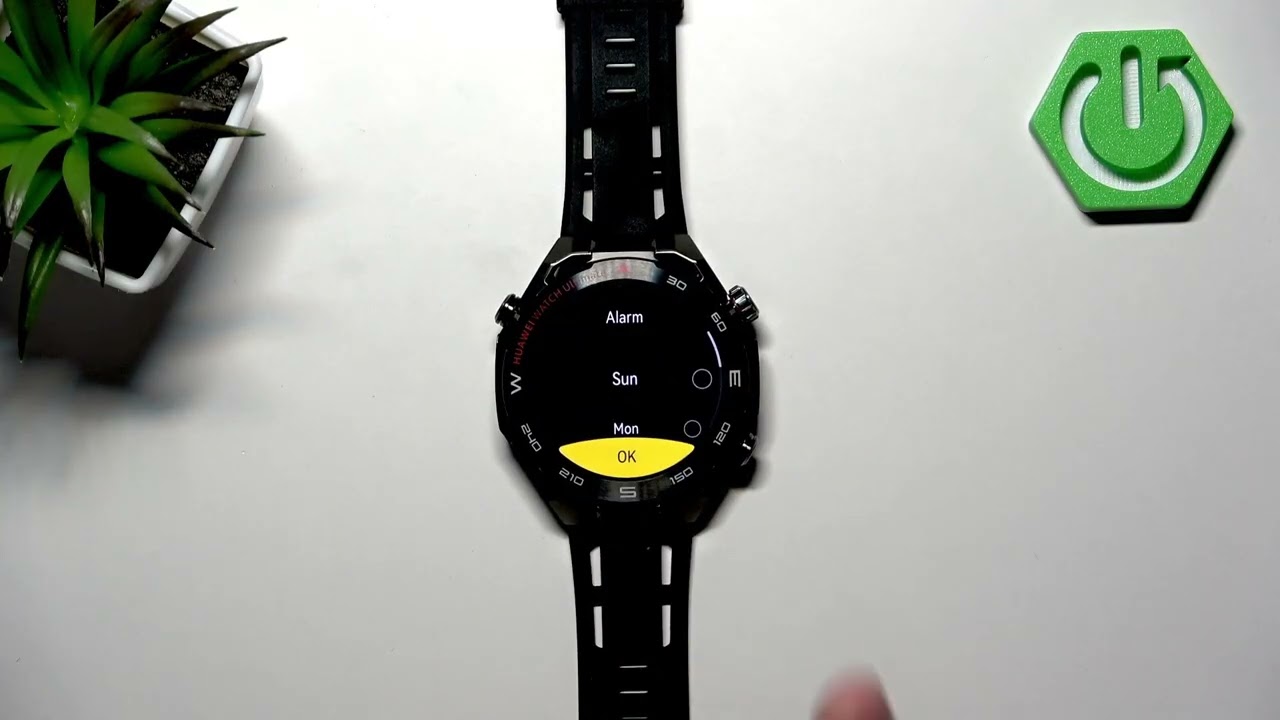 HUAWEI Watch Ultimate 2 アラームの設定方法