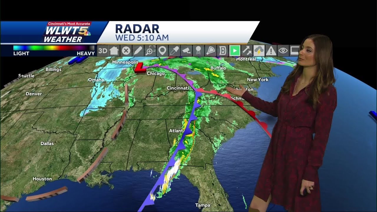 Season switch: Rain and wind usher in falling temperatures and snow in Cincinnati before the end ...