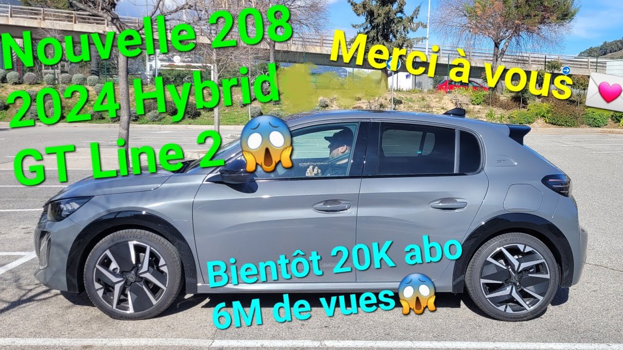 2024 Peugeot 208 Hybrid GT Vidéo complète en FRANÇAIS