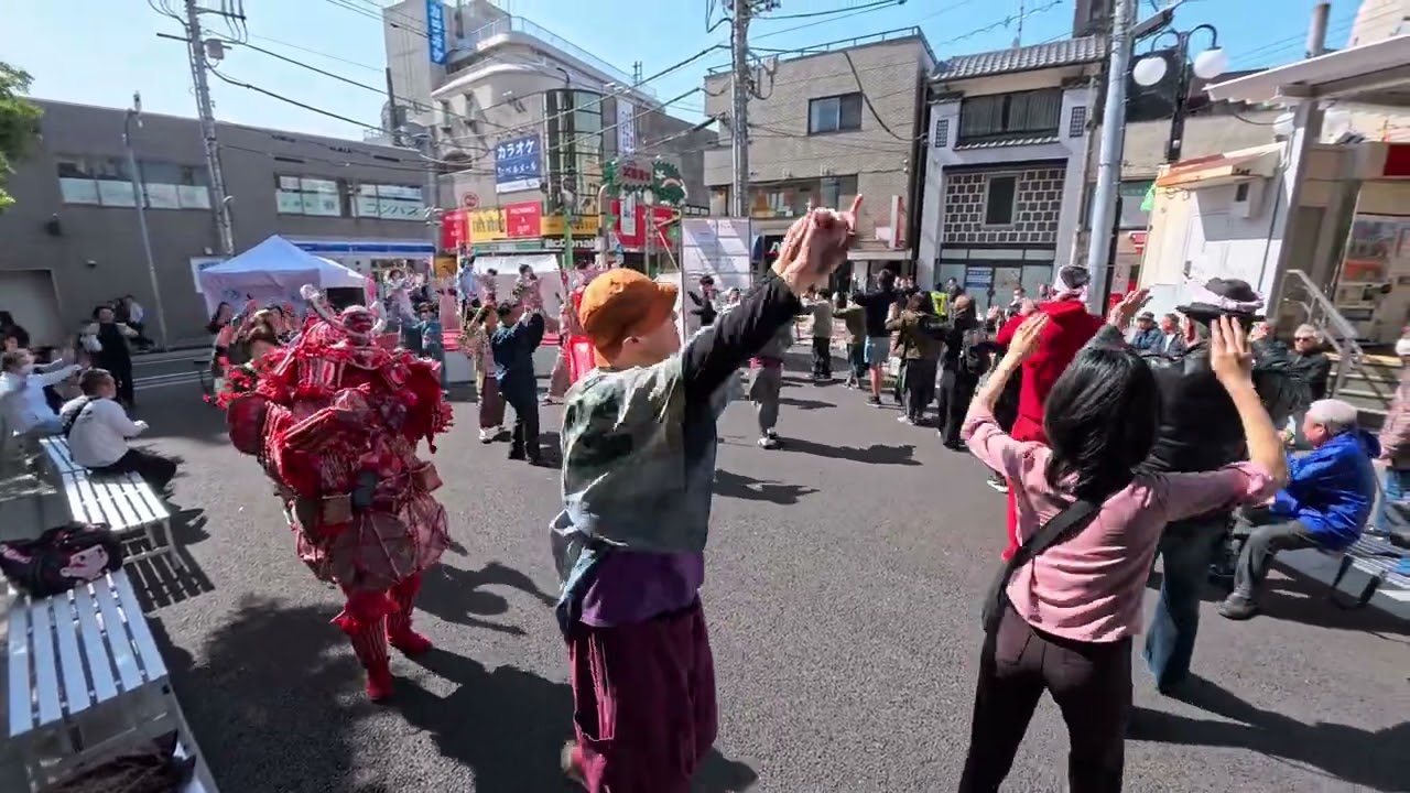 【My Sharona】（The Knack）街とつながる戸越公園Party「みんなで踊ろう！盆踊りタイム」４　2026年2月28日　戸越公園駅駅前
