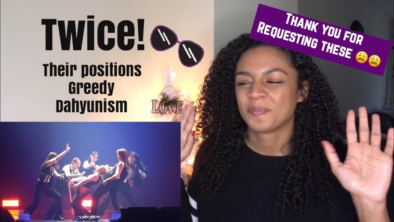 REACTING TO TWICE! GREEDY COVER & MORE!