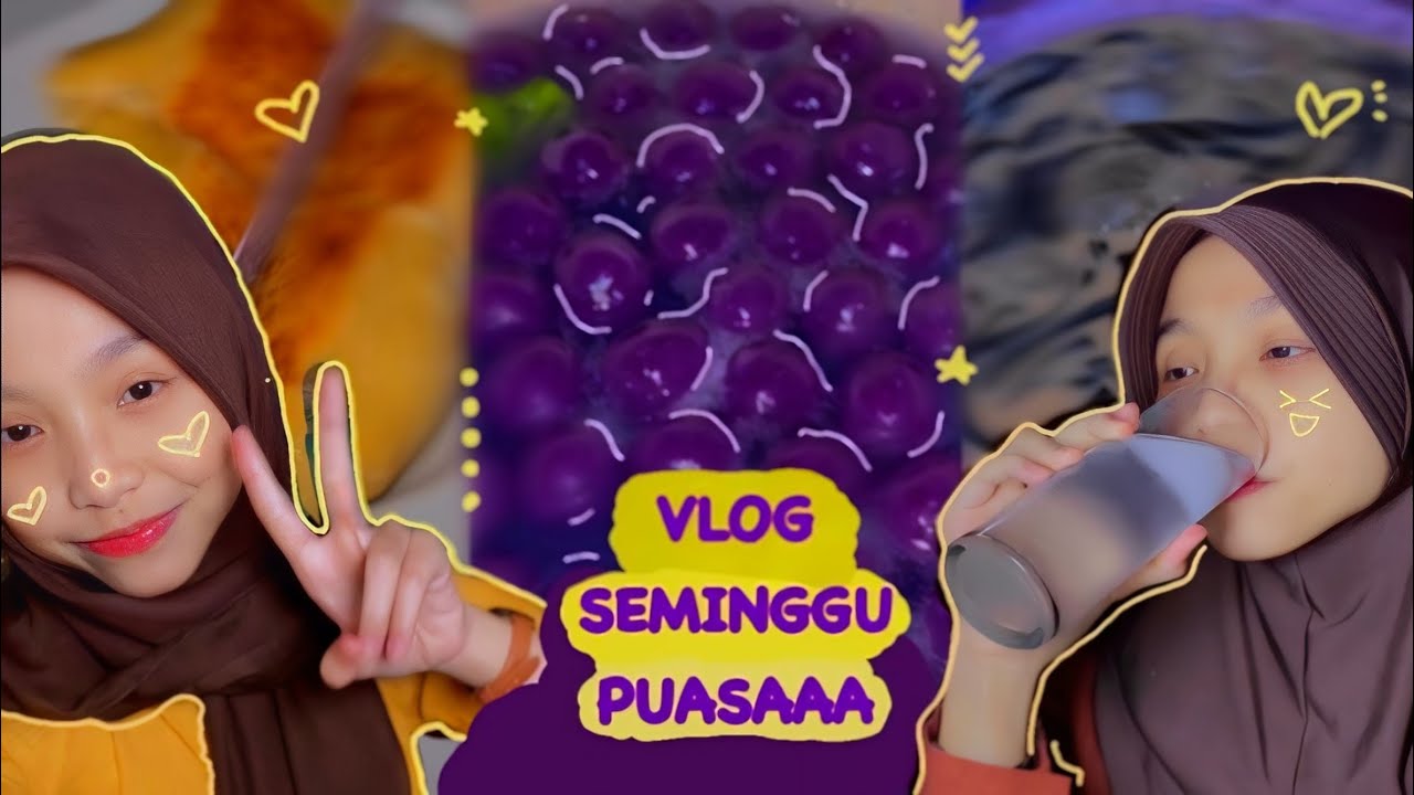 VLOG SEMINGGU PUASA RAMADHAN✨