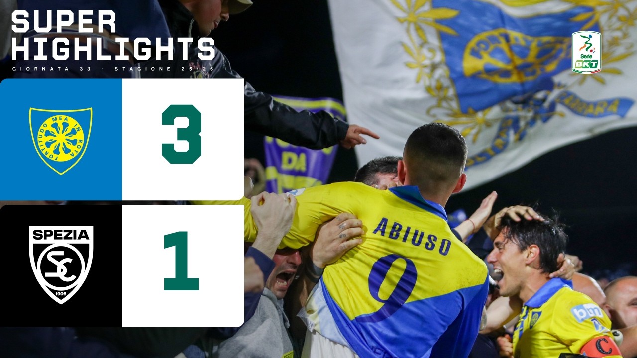 Carrarese-Spezia 3-1 | SUPER HIGHLIGHTS