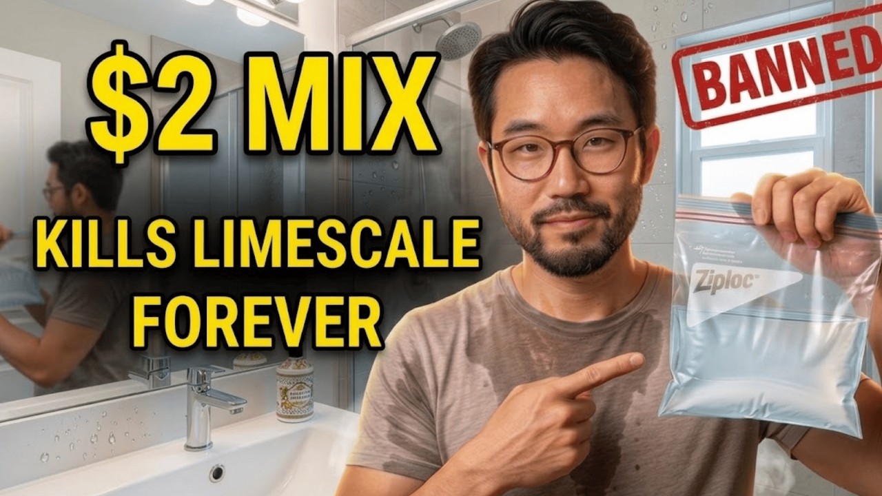 This $2 Mix Removes Limescale Forever. Why Is It Banned in most cleaning products?