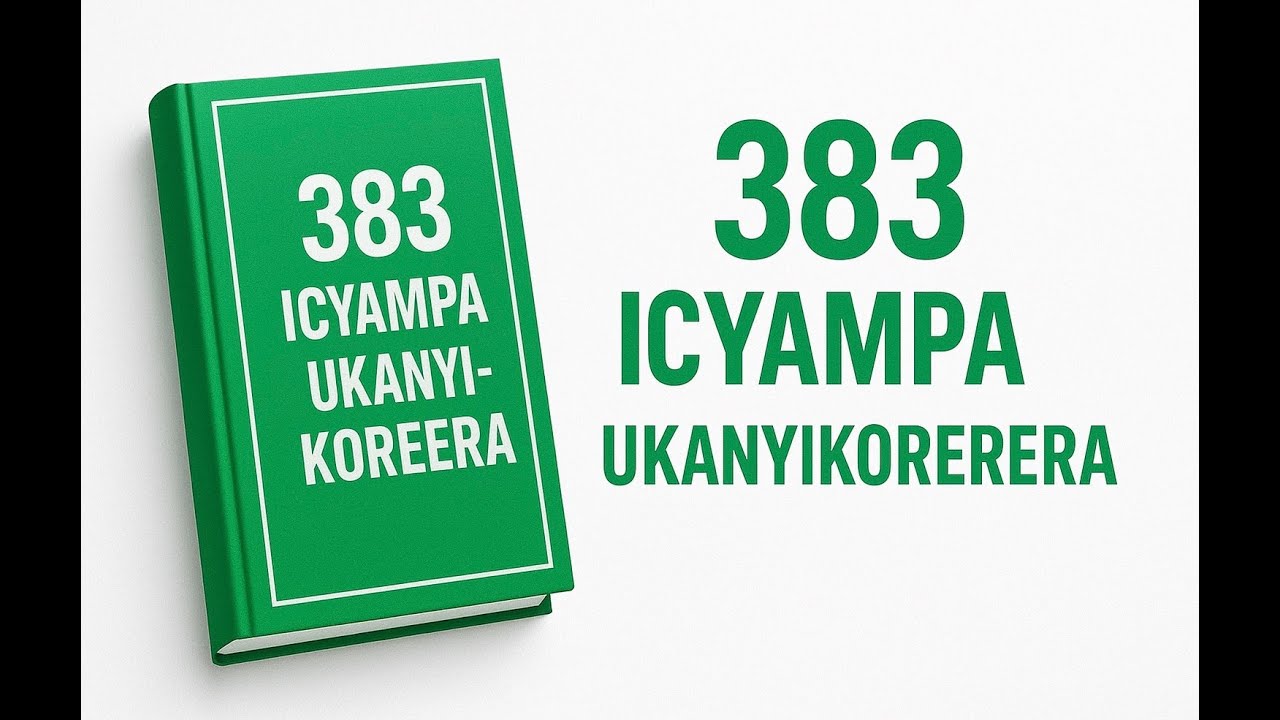 ICYAMPA UKANYIKORERERA (383 G) - Alain Ndizey (Video Lyrics)