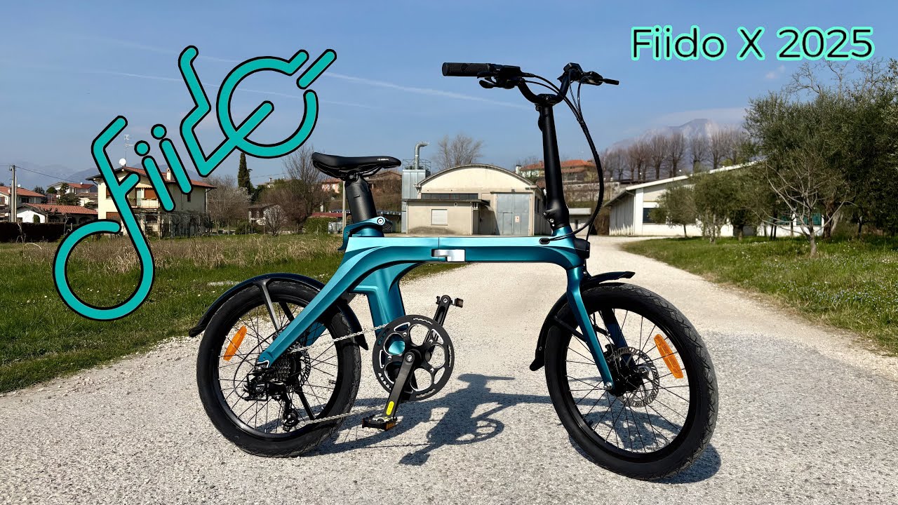 Fiido X 2025 - Folding Electric Bike With Torque Sensor ( Magnesium Alloy Bike Frame )