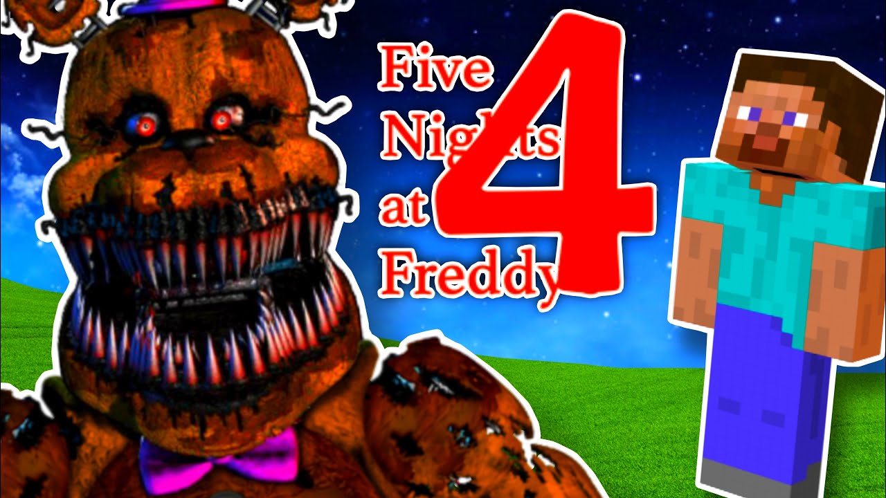 FNAF 4 in MINECRAFT is TERRIFYING (and funny)
