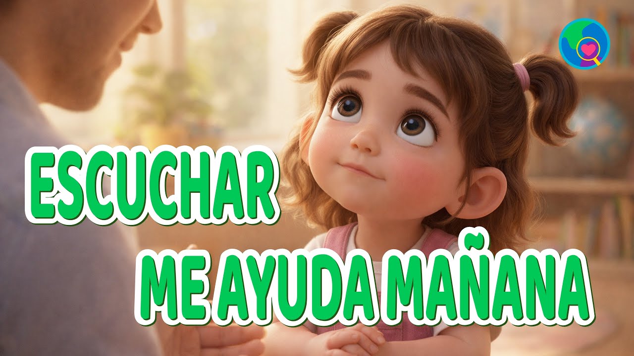 ESCUCHAR ME AYUDA MAÑANA | Canción infantil sobre la obediencia