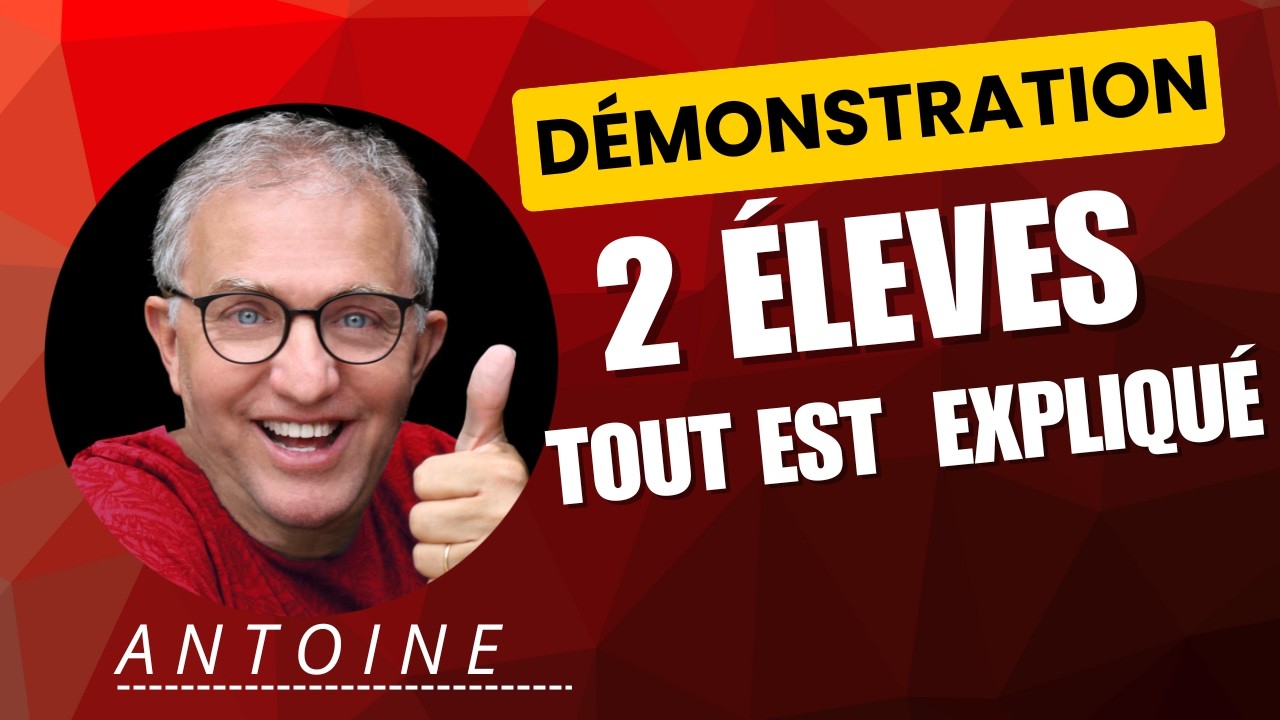Je donne une leçon en démonstration. 3.C3.1 Ay/Moselle. Conduite Commentée.