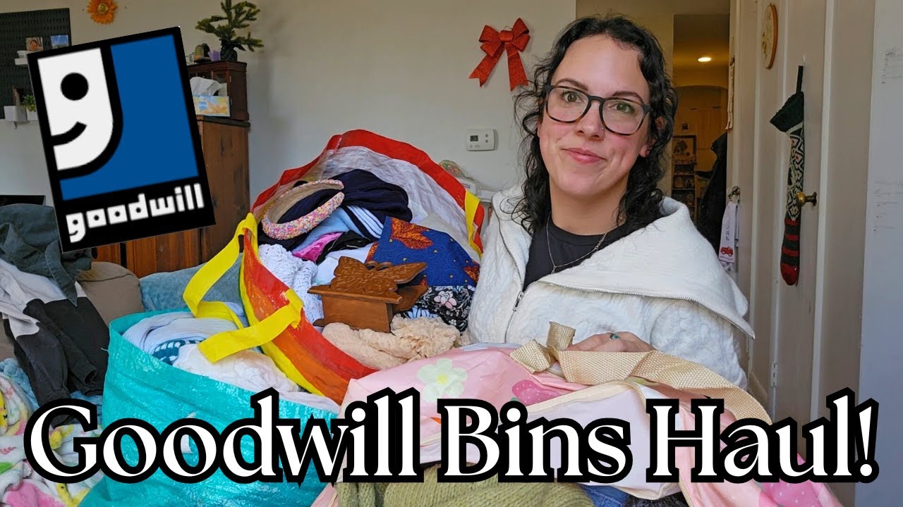 Goodwill Bins Thrift Haul To Resell Online...I Was Way Unde Charged