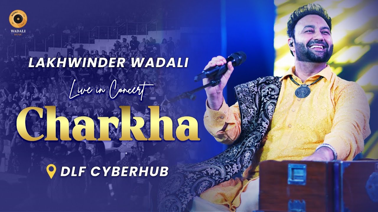 Charkha - Live | Lakhwinder Wadali | HT City Friday Jam Season 8 | DLF Cyberhub | New Qawwali | Sufi