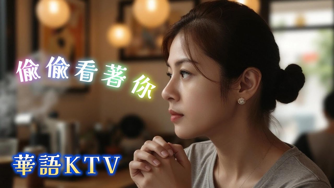 🎀🎄【偷偷看著你】 動態歌詞MV~好聽情歌 #音樂#ktv #pop #抒情歌