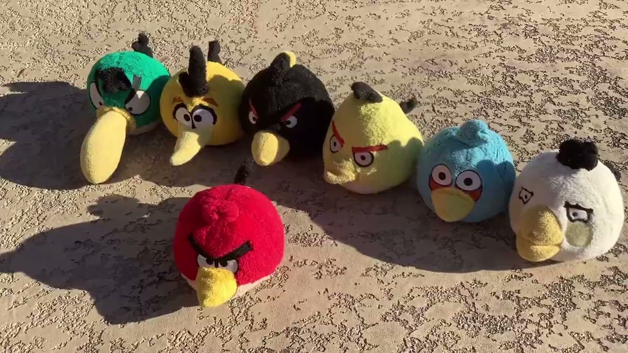 Angry Birds and the Mighty Eagle (Plush Version)