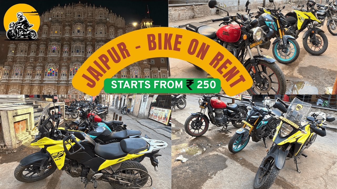 Bike Rental in Jaipur I Rajasthan on Bike I Jaipur by Road I Royal Brothers Bike Rental I Bike Ride