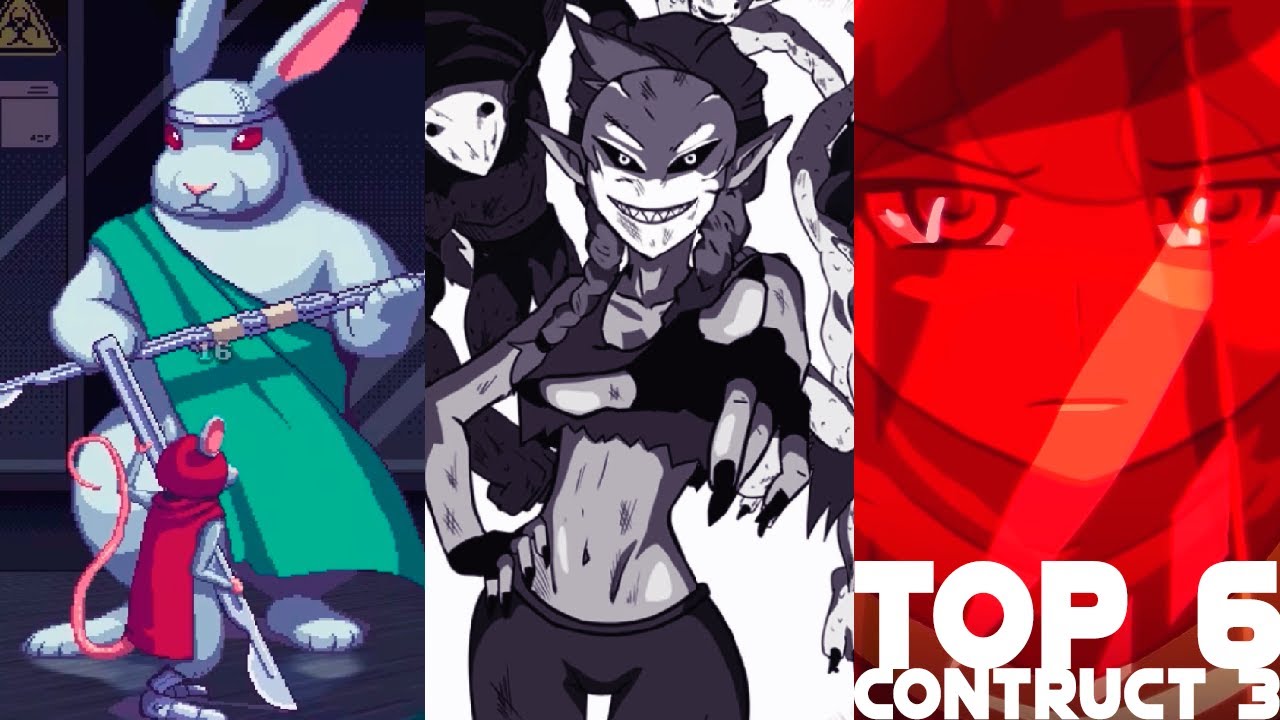 🧡 TOP 6 MEJORES JUEGOS HECHOS EN CONSTRUCT 3