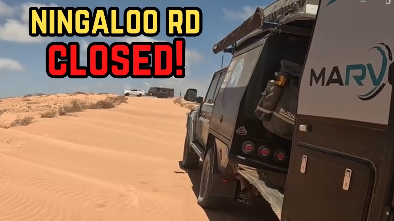 60 - 2024 - No corrugations, just sand dunes - Ningaloo Road is closed indefinitely