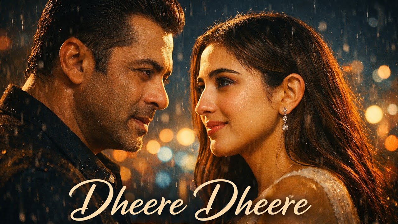 धीरे-धीरे 💞 | Salman Khan ❤️ Tamanna Bhatia | Romantic Song | Lyrics Imtiaz Ali |new love song