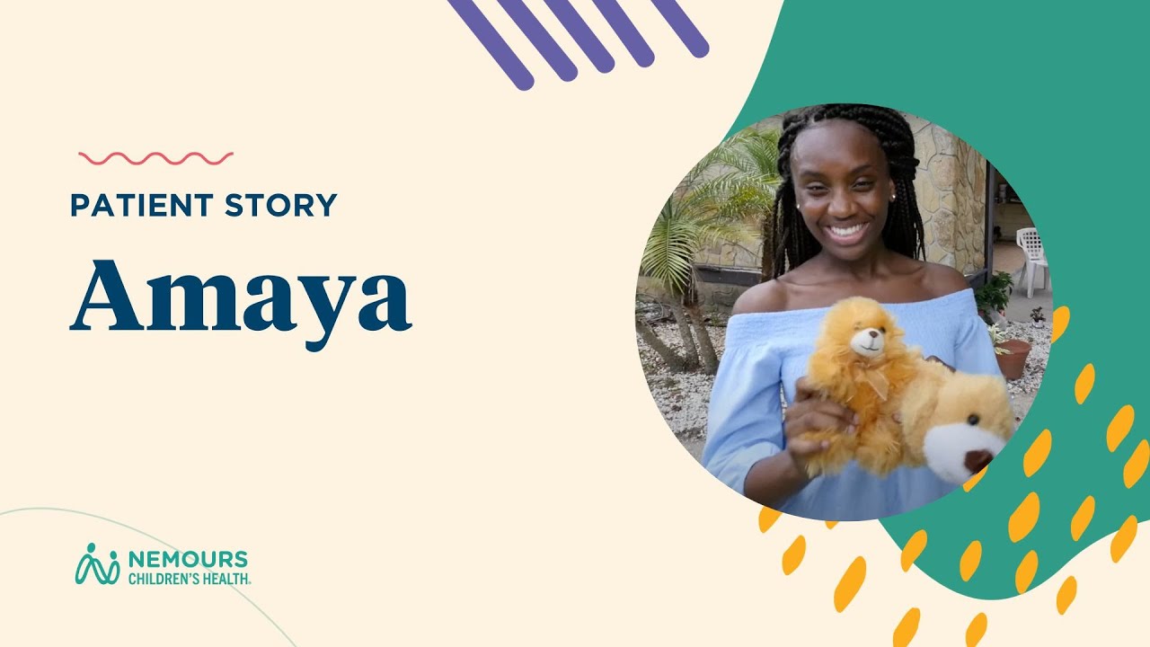 Amaya's Story, Scoliosis, Orthopedics, Nemours Children's Health