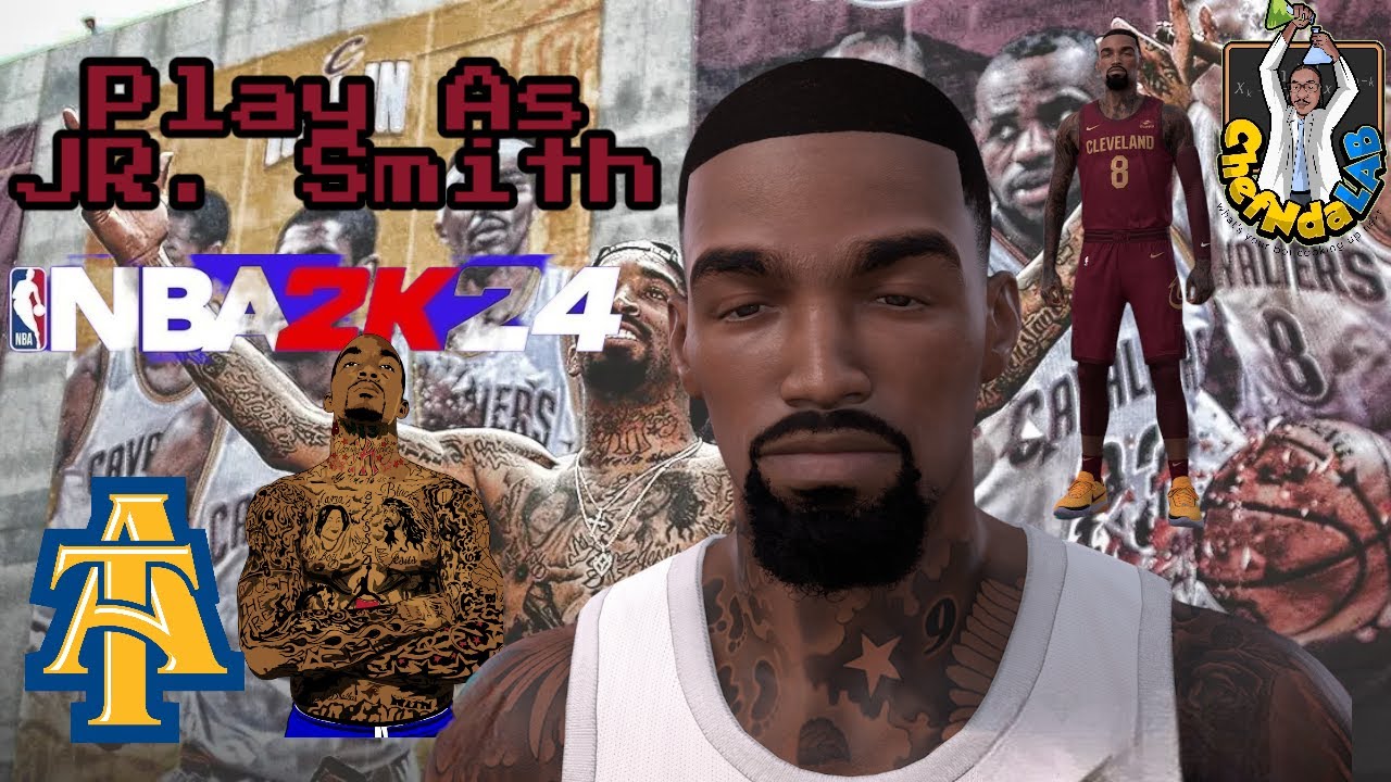 The Realest JR Smith NBA 2k24 Face Creation (Chef's Edition) 💪🏾🔥🔥