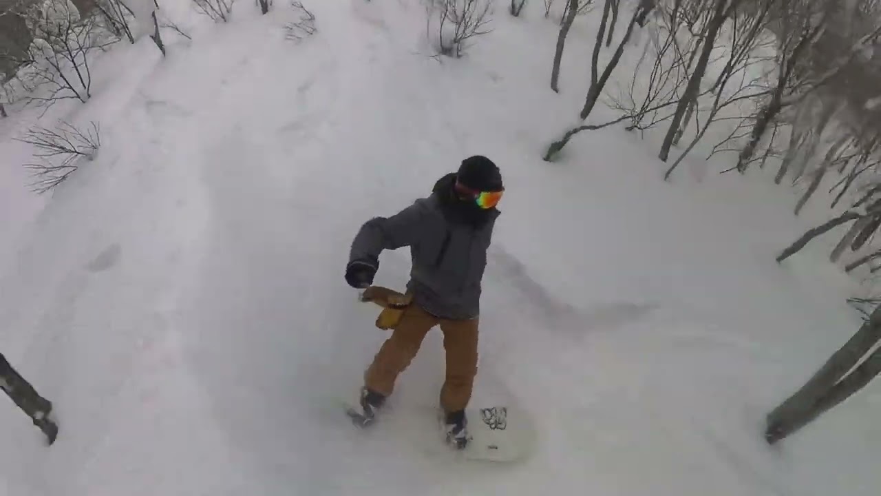 [SnowBoard] 長峰のライトな定番オフピステ