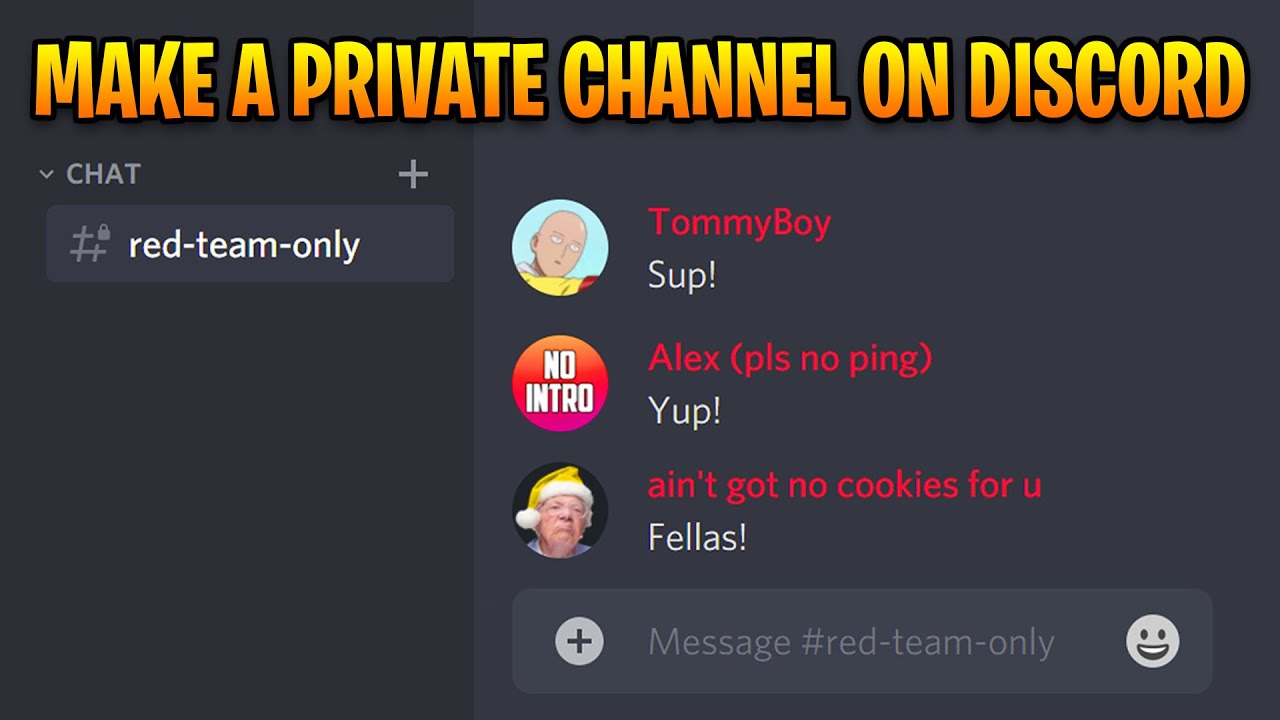 Как создать закрытый/эксклюзивный для определенной роли канал в Discord