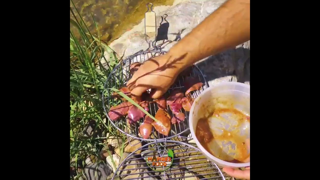 #cookinginnature #cooking #hunt #chickenliver