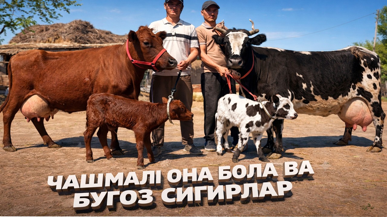 ЧАШМАЛИ ОНА БОЛА ВА БУГОЗ СИГИРЛАР ОГАБЕК 09-04-2026