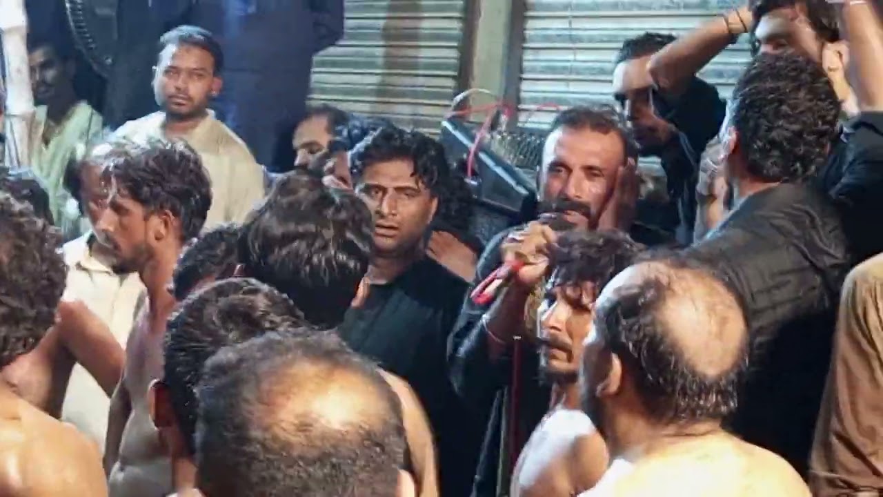 akbar azaan dy noha by waseem abbas 9 moharam faisalabad