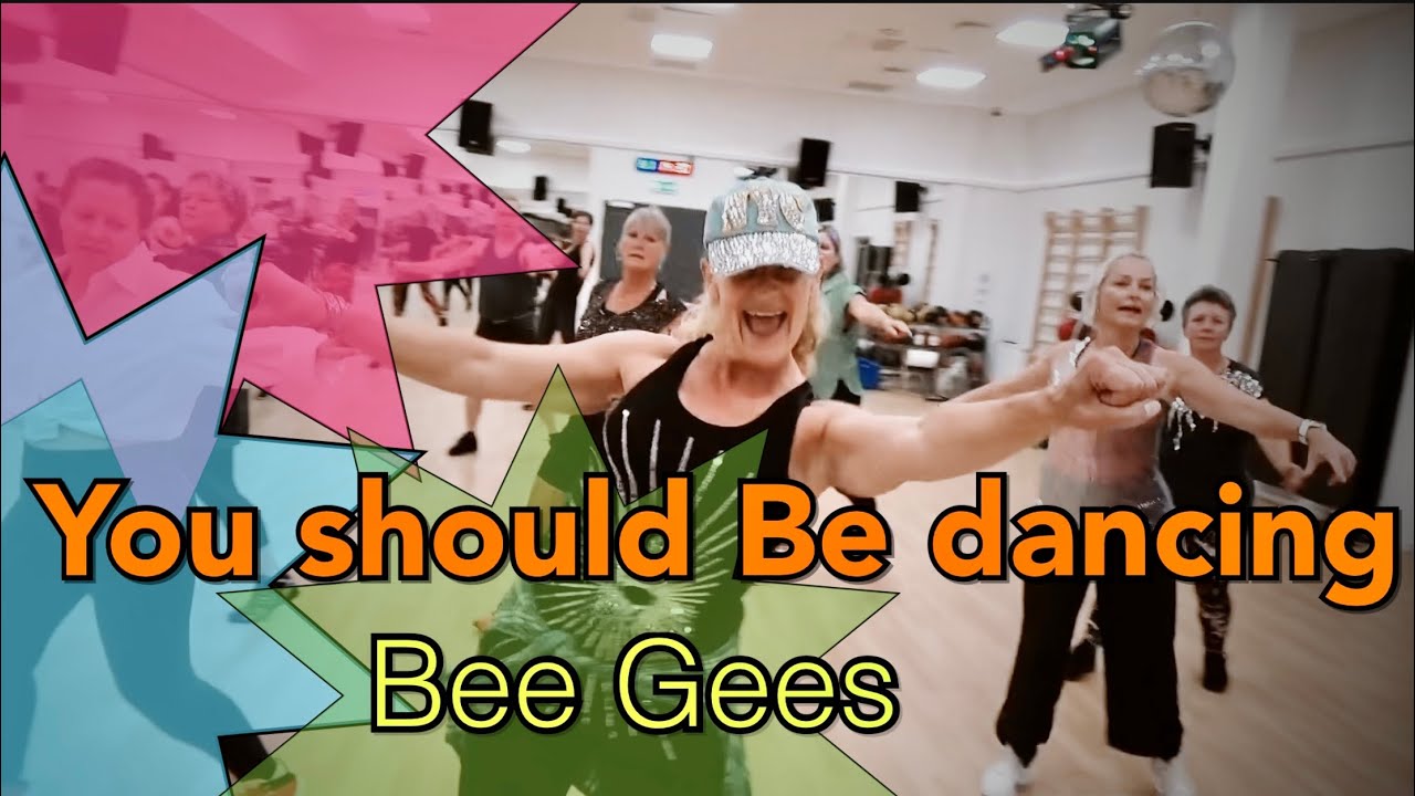 YOU SHOULD BE DANCING | Bee Gees | Disco zumba