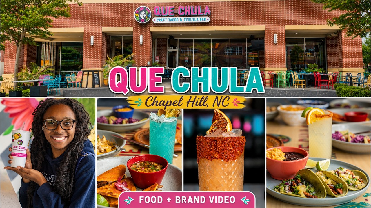Que Chula Chapel Hill NC | Tacos, Tequila Bar & Restaurant Brand Video