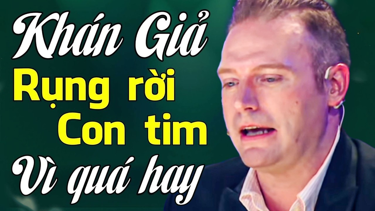 Chàng Trai NƯỚC NGOÀI HÁT TIẾNG VIỆT MƯỢT MÀ KHIẾN KHÁN GIẢ ĐỨNG NGỒI KHÔNG YÊN VÌ QUÁ HAY