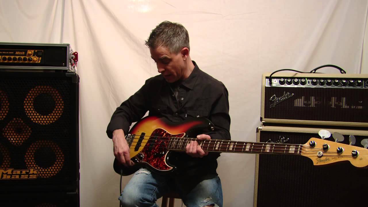 1966 Fender Jazz Bass demonstration/review by Jona