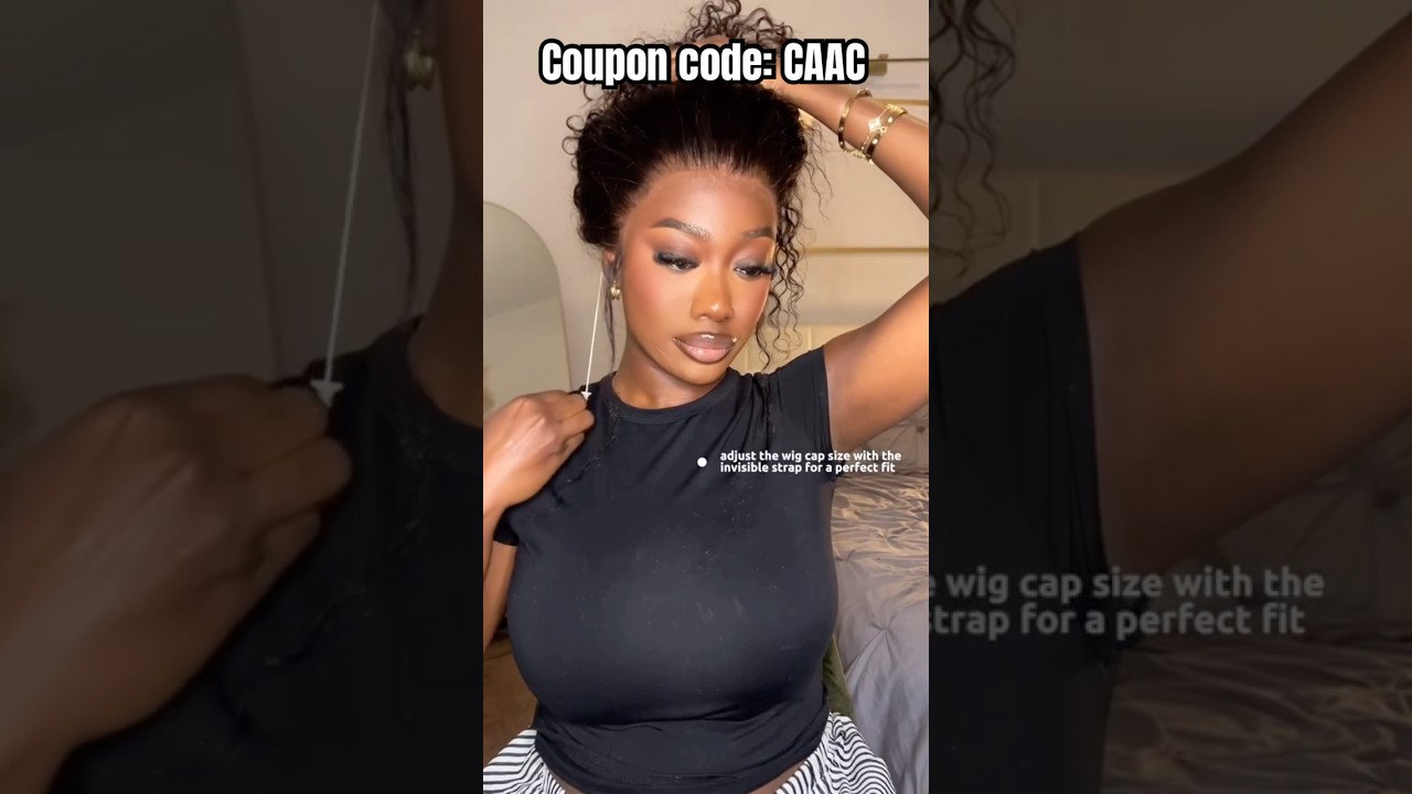 Wear To Go 360 Wig🤩Invisible Straps | Glueless 360 Full Lace Frontal Wig Install Tutorial
