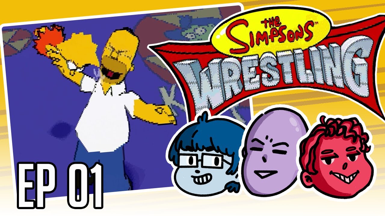 ProZD Plays The Simpsons Wrestling // Ep 01: No Holds Bart