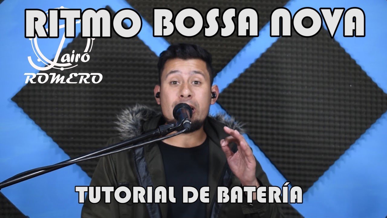 Tutorial del ritmo BOSSA NOVA en batería 🎧
